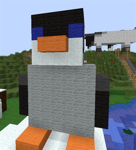 Penguin Statues Minecraft Project