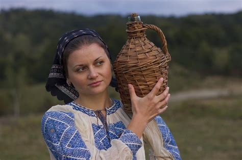 Romanian Traditional Girl