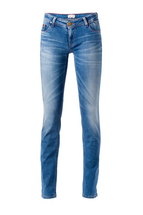 Tommy Hilfiger Suzzy Jeans In Blue Denim Mid Wash Lyst