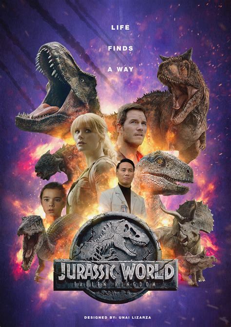 Jurassic World Fallen Kingdom Poster Fallen Kingdom Is The 2018 Sequel To Jurassic World And