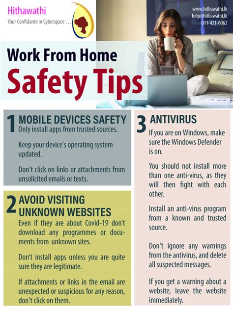 Work From Home Safety Tips