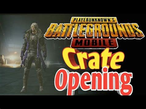 Pubg Mobile Crate Opening Youtube