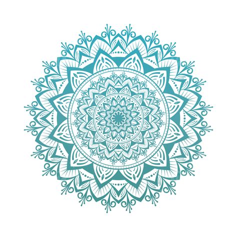 Templat Design Vector Png Images Blue Color Mandala Design Template