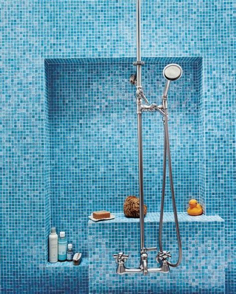 I choose the color based on a secondary accent. 40 blue mosaic bathroom tiles ideas and pictures 2020