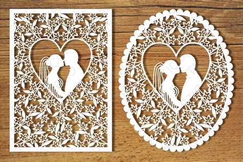 Maybe you would like to learn more about one of these? Wedding cards 3 SVG files for Silhouette and Cricut.