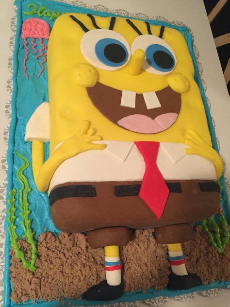 Spongebob Cake Spongebob Cake Spongebob Birthday Parties