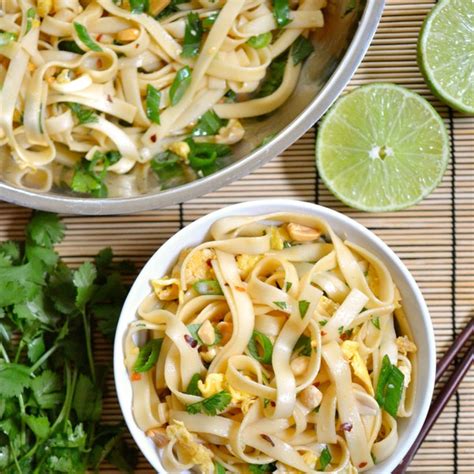 Ready in just 30 minutes, it is a true delight for the noodle lovers. Easy Pad Thai recipe | Epicurious.com