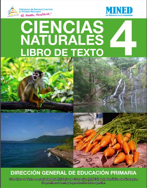 🥇【 Libro De Ciencias Naturales 4 Grado Grado Nicaragua