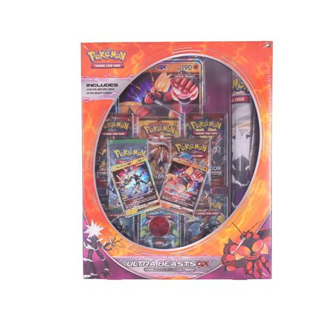 Pokemon Ultra Beasts Gx Premium Collection Box Buzzwole Gx And