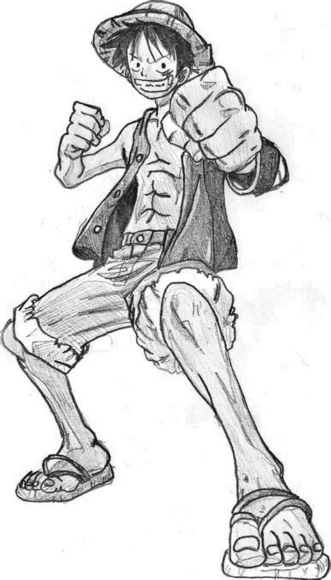 One Piece Monkey D Luffy By Wormapocalypse On Deviantart