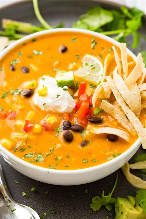 The Best Chicken Tortilla Soup Easy And All Homemade Oh Sweet Basil