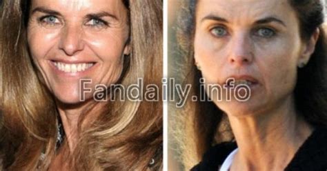 Maria Shriver Without Makeup Before And After Photos See More At