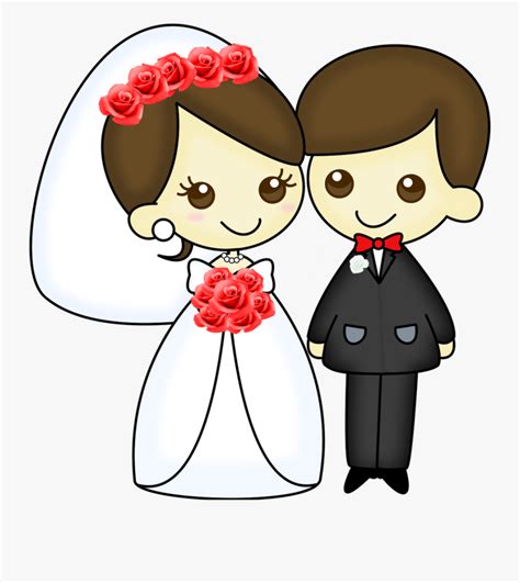 Clip Art Cute Wedding Clipart Boda Dibujo Free Transparent Clipart