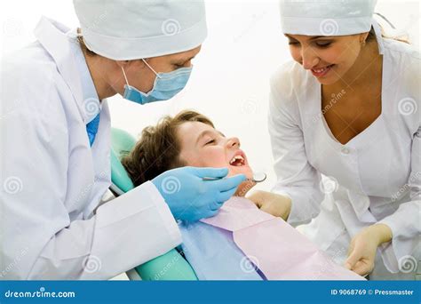 Checking Mouth Stock Image Image Of Checkup Cavity Instrument 9068769