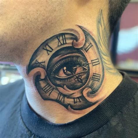 Third Eye Neck Tattoo 3 Tribal Neck Tattoos Full Neck Tattoos Tiger