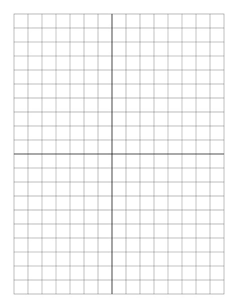 5 Free Printable Graph Paper With Axis X And Y And Numbers