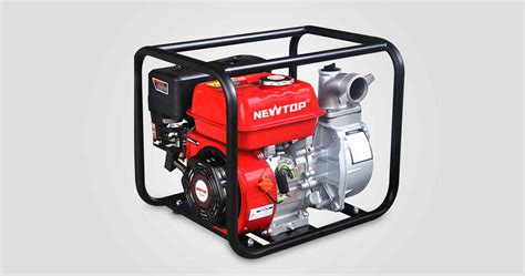 2 Inch High Pressure Cast Iron Gasoline Water Pump Wp20 Newtop