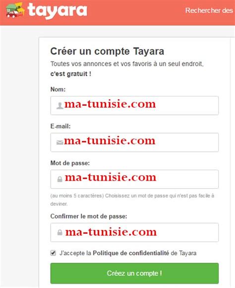 Tayaratn Comment Contacter Ce Site Dannonces En Tunisie