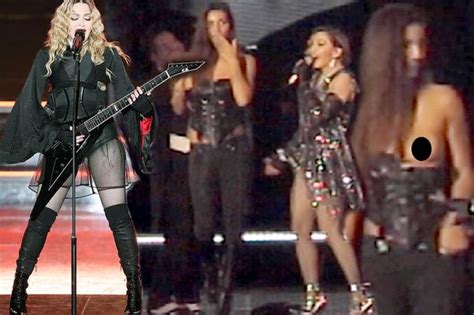 Who Is The Madonna Fan Whose Breast Was Exposed By The Singer At