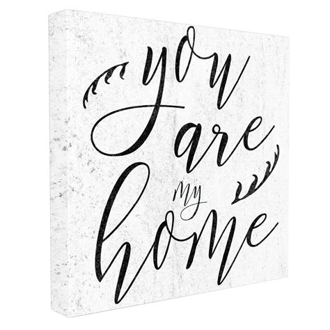The Stupell Home Decor Collection You Are My Home Wall Art