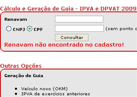 Secretaria de estado ou município adicionar categoria. G1 > Carros - NOTÍCIAS - Falha do site do IPVA foi ...