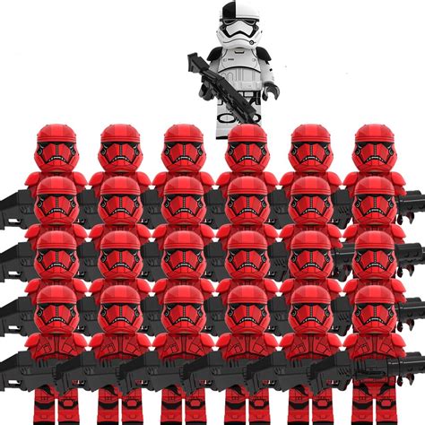 Rise Of Skywalker Sith Trooper Lego Star Wars Minifigures Compatible