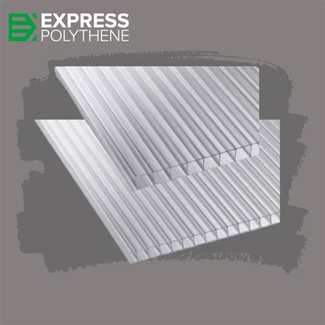 Corotherm Twin Wall Polycarbonate Sheet 10mm Clear