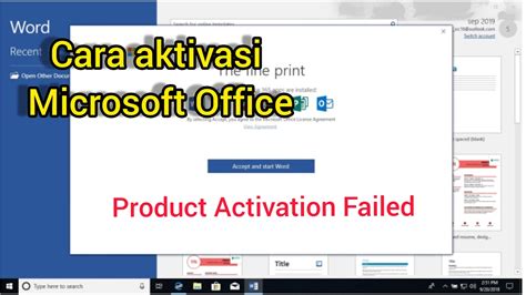 TERBARU Cara Aktivasi Microsoft Office Permanen Dijamin Pasti Berhasil YouTube