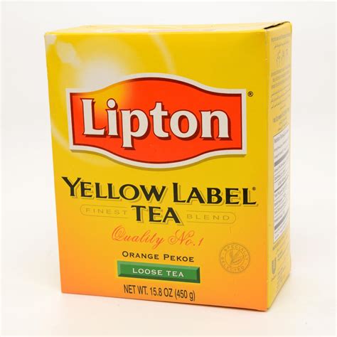 Lipton Yellow Label Orange Pekoe Loose Tea 158 Oz Pack