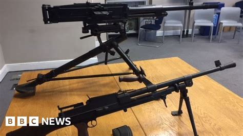 Ww2 Machine Guns Among Weapons Handed To Police In London Bbc News
