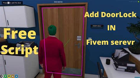 How To Add Door Lock Script In Fivem Server Free How To Add Door Lock