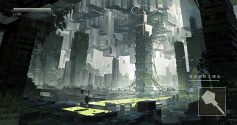 Fantasy Landscape Landscape Art Post Apocalyptic City Complex Art