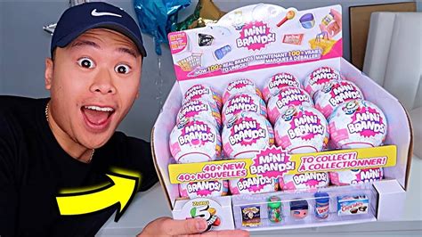 Unboxing Mystery Mini Brands Full Case Youtube