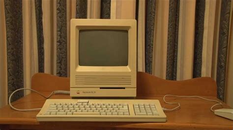 Apple Macintosh Se30 1989 Full Tour Start Up And Demonstration