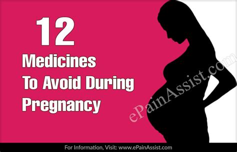 12 Medicines To Avoid During Pregnancy