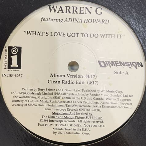 Warren G Feat Adina Howard Whats Love Got To Do What 12