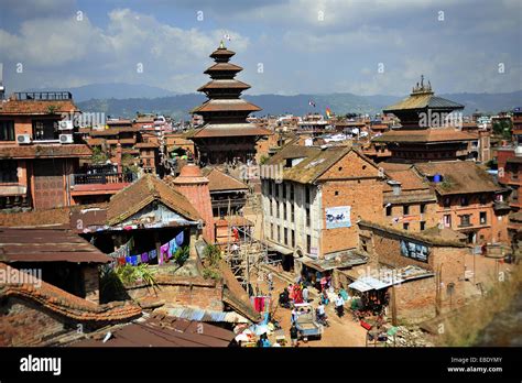 Bhaktapur Kathmandu Valley Nepal Stock Photo Alamy