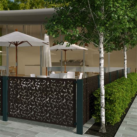 Buy Garden Screen Panels | Contemporary Metal Fencing ...