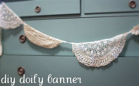 Rouge And Whimsy Diy Doily Banner