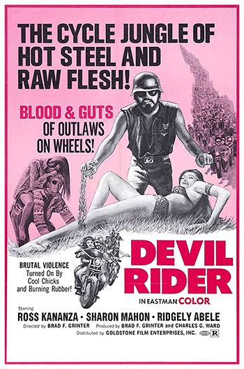 Devil Rider 1970 Brad F Grinter Myduckisdead