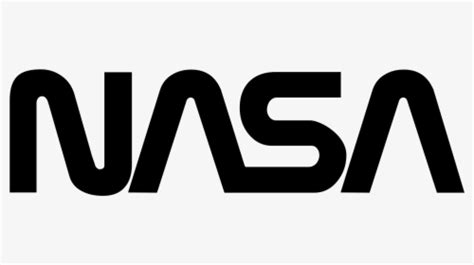 Nasa Logo Black And White Simple Hd Png Download Transparent Png