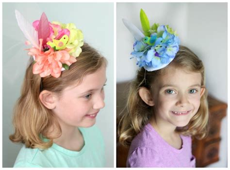 Diy Tea Party Hat Fun Activity For Girls To Make Together