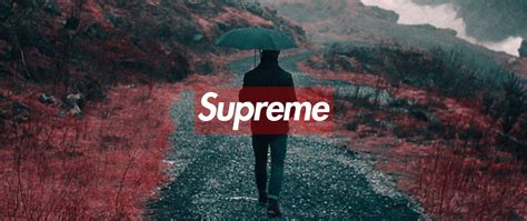 Supreme logo, black background, handgun, red, glock products, supreme, kermit the frog, supreme (brand), one person. 2560x1080 Supreme 2560x1080 Resolution HD 4k Wallpapers, Images, Backgrounds, Photos and Pictures
