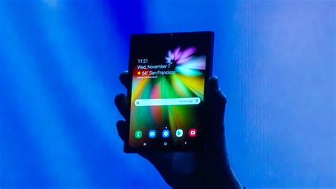 Samsung Shows Off Foldable Phone Concept With Infinity Flex Display