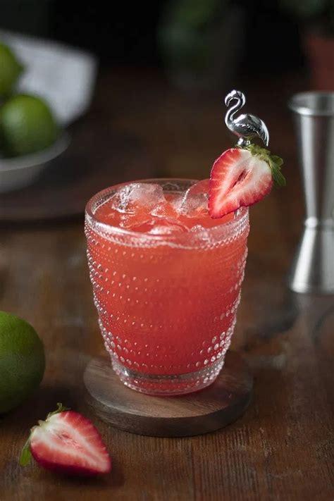 Fresh Strawberry Margarita Moody Mixologist Flavored Margarita