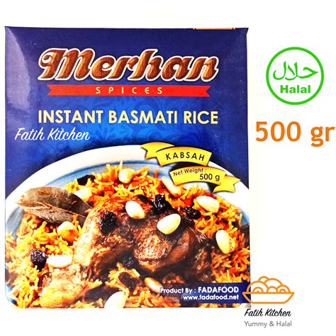 Nasi Kabsah Dari Merhan Spices Mix Basmati Rice