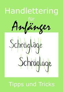 Handlettering ist für jeden geeignet und jeder kann es lernen. Handlettering für Anfänger - Tipps und Tricks | Lettering ...