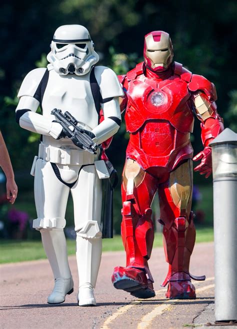Stormtroopers Arrive For Six Year Olds Funeral Alongside Iron Man
