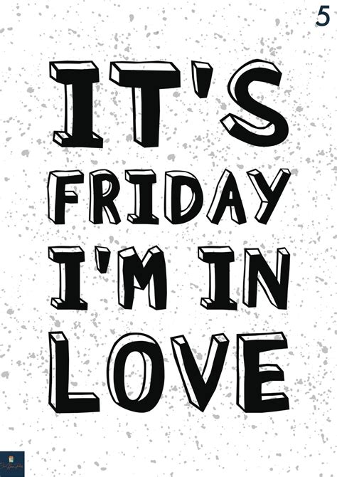 Friday Im In Love Tekst - Friday I'm In Love Lyrics Print The Cure Inspired Music | Etsy