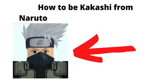 How To Be Kakashi From Naruto In Roblox Brookhaven Youtube